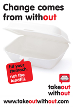 Take Out Without banner
