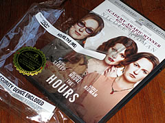 The Hours DVD & plastic wrapper