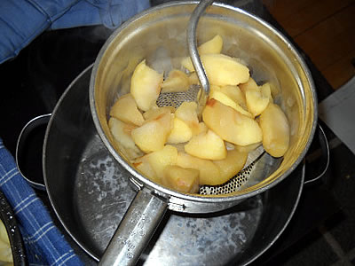 canned apple sauce