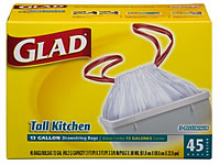 Glad Trash Bags - We Don't Use Them
