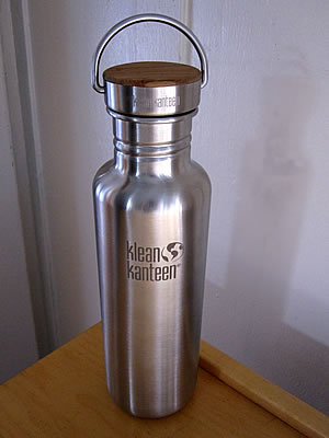 Klean Kanteen Reflect stainless steel water bottle