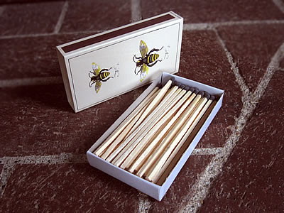 wooden matches
