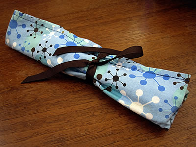 reusable utensil wrap set