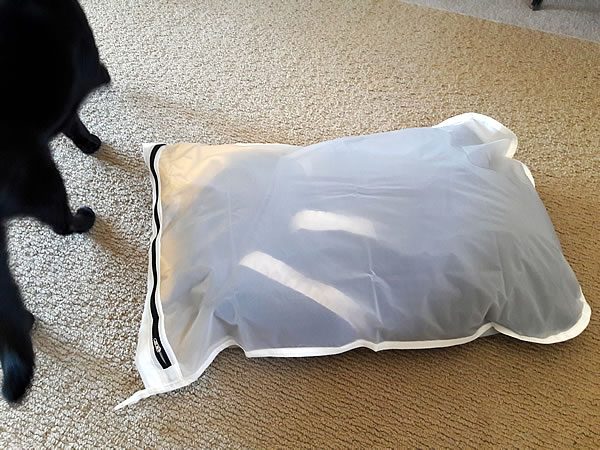 Guupy Friend laundry bag incorrectly filled